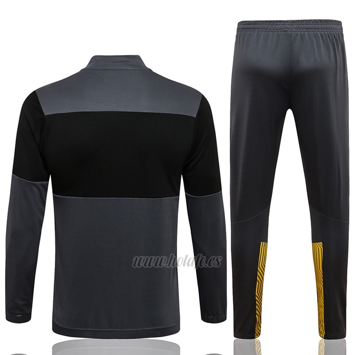 Chandal de Chaqueta del Borussia Dortmund 2021-2022 Gris